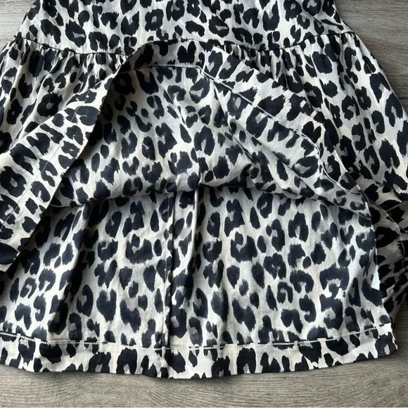 French Connection Leopard Print Racerback Cocktail Dress - Picture 6 of 13